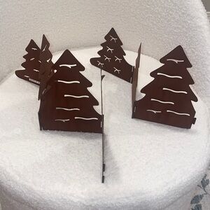 Brown Metal Tree Folding Decor